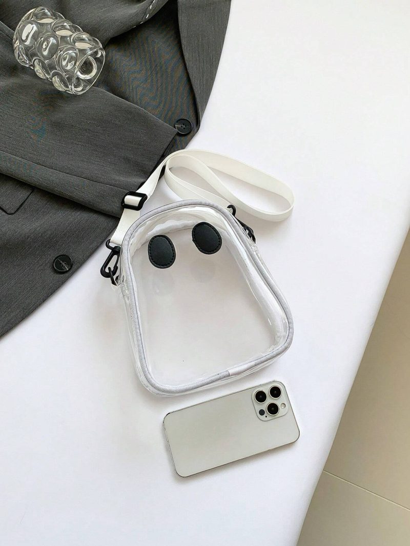 Bolso transparente e impermeable con forma de fantasma - Imagen 2