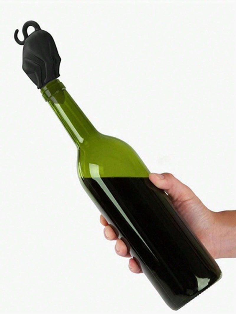 Tapón reutilizable con forma de gato para botellas - Imagen 2