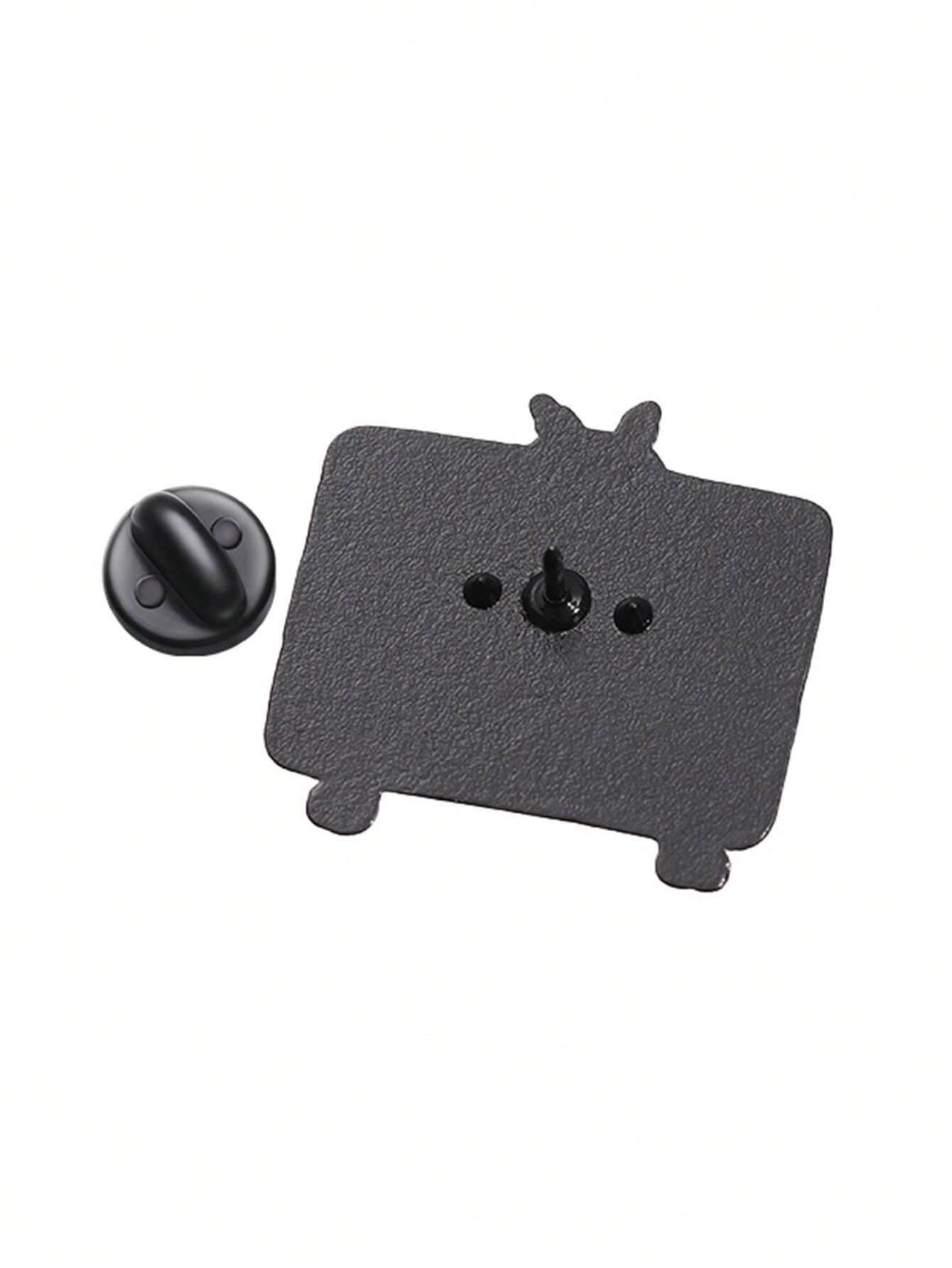 Pin colorido y esmaltado con diseño retro dentro de una TV - Imagen 6