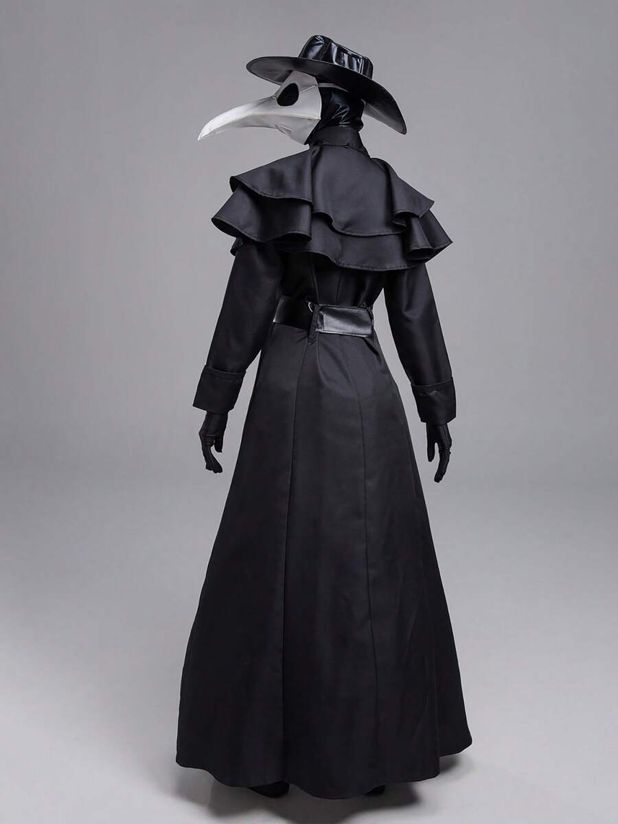 Disfraz completo de la Peste Negra ¡terrorífico y lleno de historia! - Imagen 2